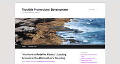 Desktop Screenshot of blog.teachmeceus.com